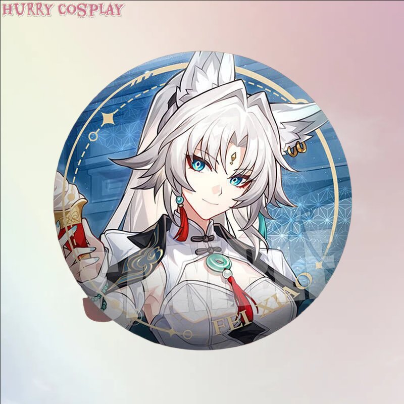 Honkai: Star Rail,Badge,Honkai Star Rail Character Badges 75mm Part 1